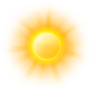 Actual Conditions - Pressure: 1006 mbar - Wind: Moderate Breeze (8km/h) from S - Humidity: 77% - Cloudcover: 5% -