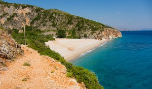 Gjipe canyon & beach